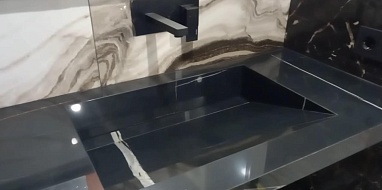 Сделать раковину из керамогранита